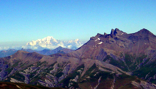 Mont Blanc from Jandri