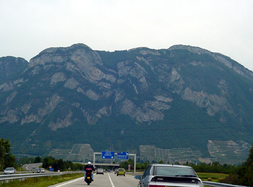 Alpes above Grenoble
